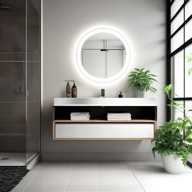 AI-Spiegel mit Ambient-Sensor